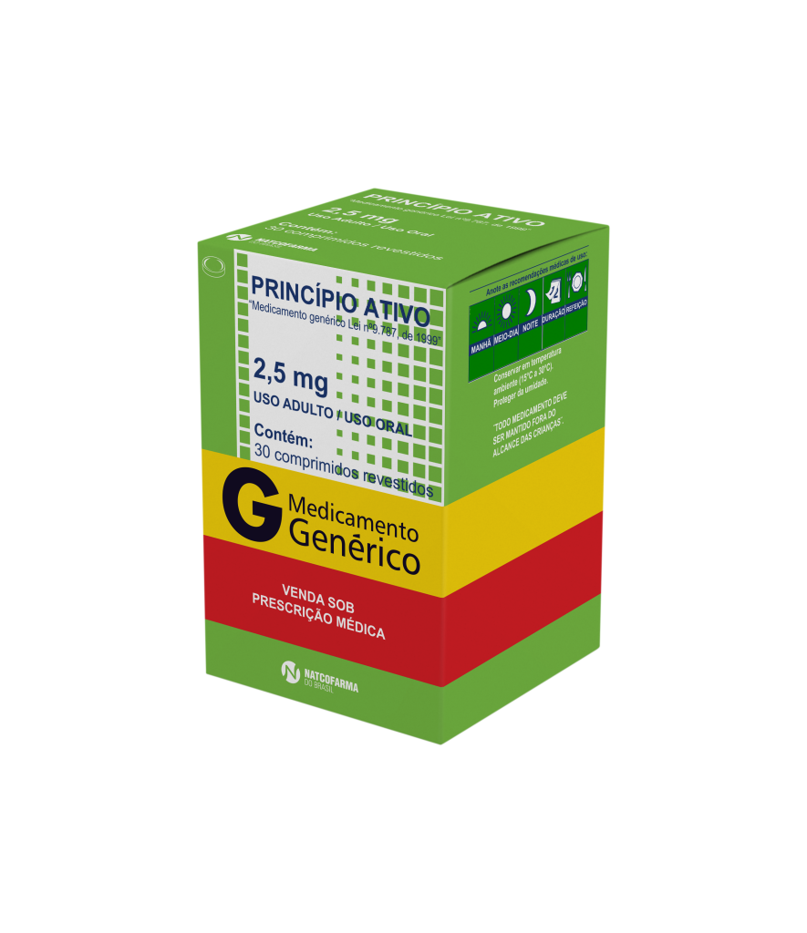 NatcoFarma Letrozol 25mg Principio Ativo
